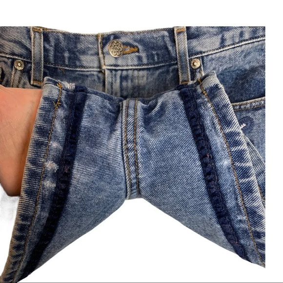 Vintage distressed floral Embroidered Y2K Shorts - Picture 8 of 12